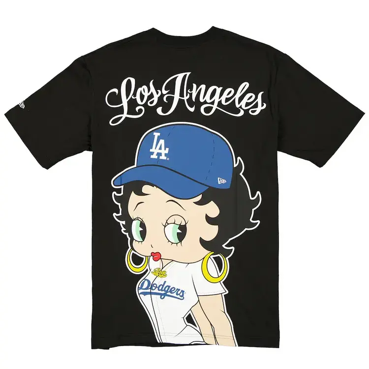 New Era LA Dodgers Men's New Era x Bella Dona Betty Boop Oversized SS Tee