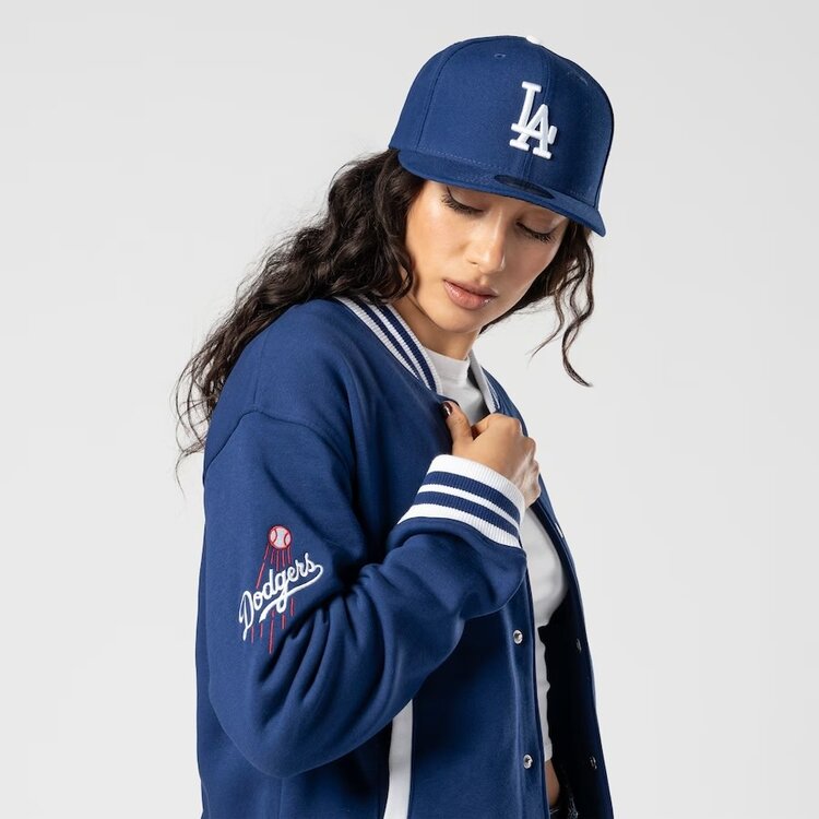 New Era LA Dodgers Women's New Era x Bella Dona Betty Boop Royal Full-Snap Fleece Jacket