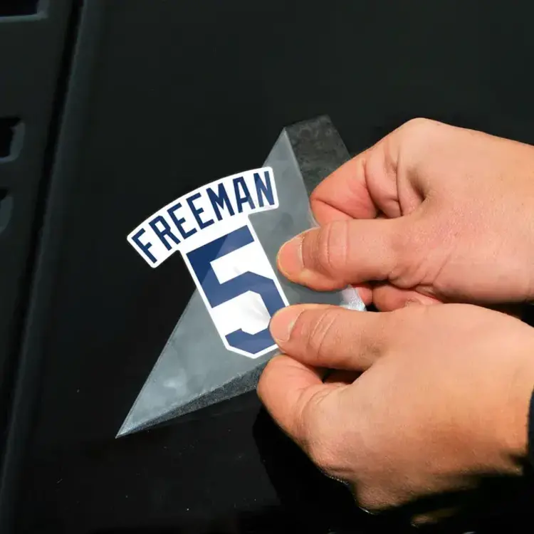 Wincraft LA Dodgers 4" x 4" 2-Pack Freddie Freeman #5 Perfect Cut Decal