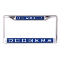 Wincraft Dodgers Chrome Team Color License Plate Frame