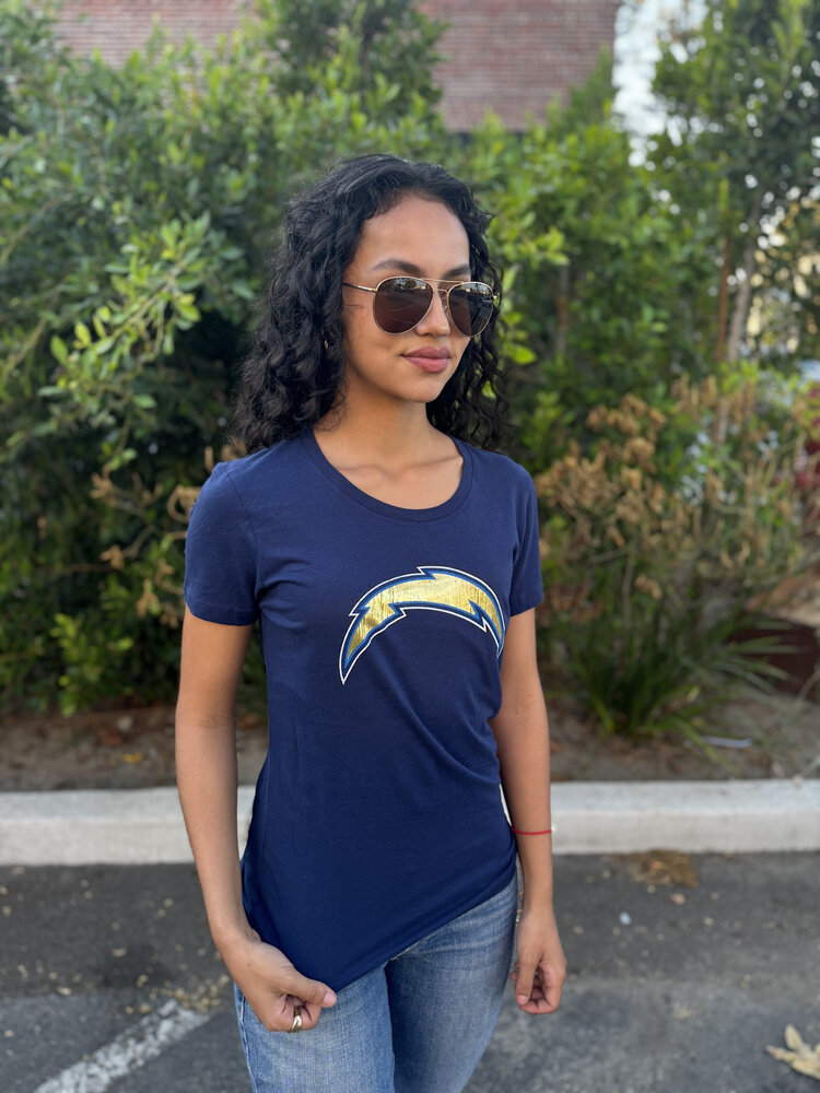 Majestic LA Chargers W Skinny Post