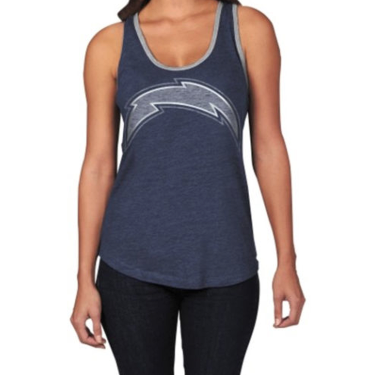 Majestic Chargers W Tank Tip Toe