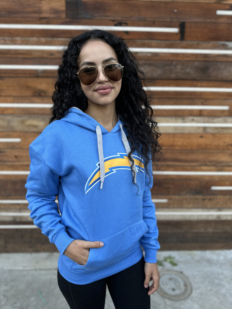 Antigua Chargers W Blue P/O Hood