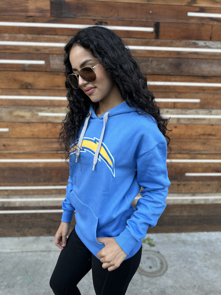 Antigua Chargers W Blue P/O Hood