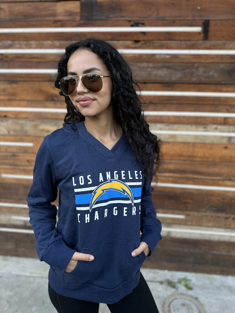 Fanatics Chargers W Stacked Stripes P/O Hoodie