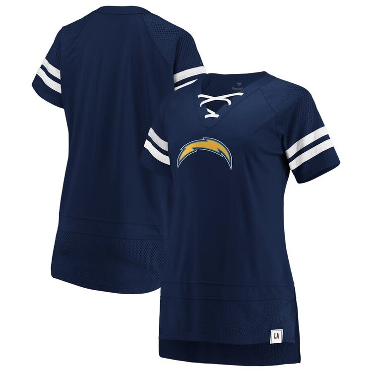 Majestic Chargers W 19 Draft Me Navy