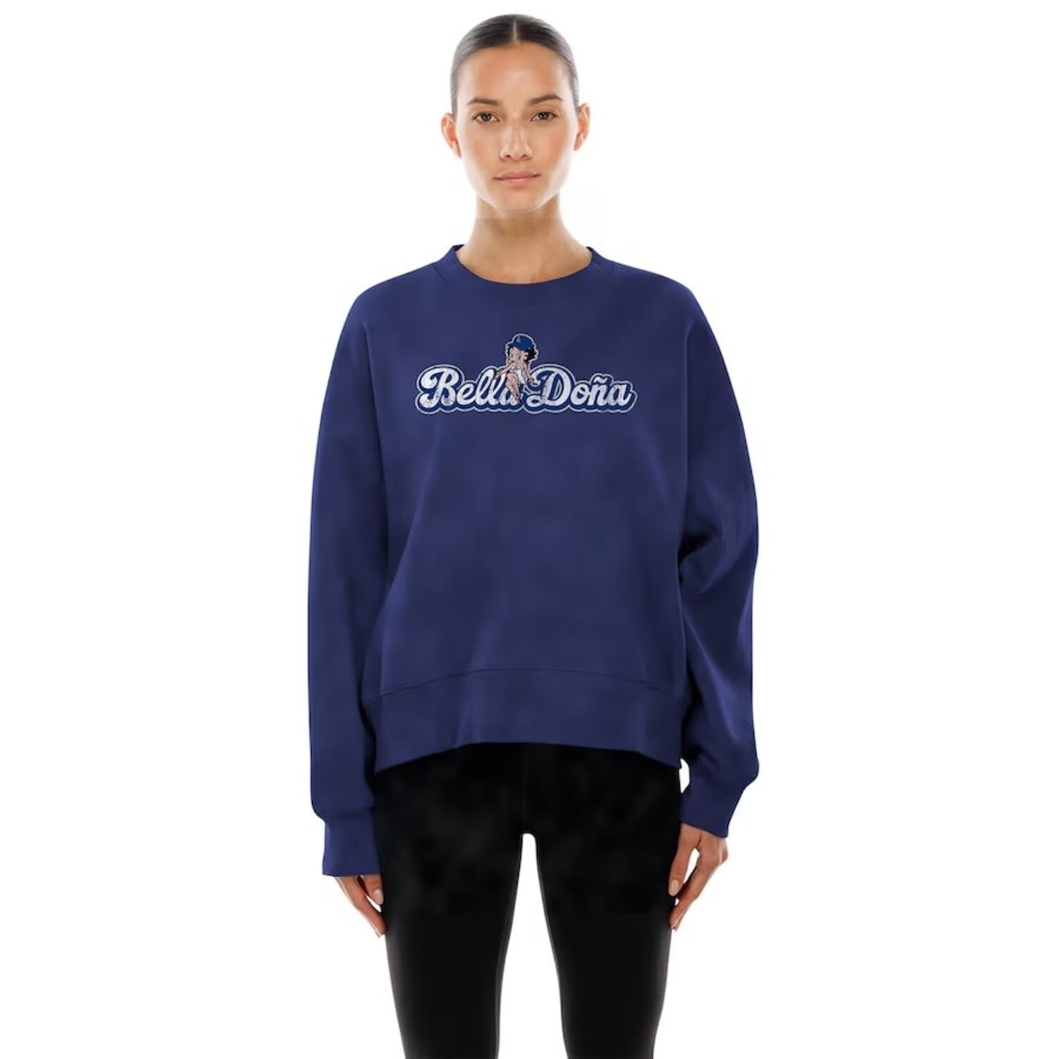 Angeles Dodgers LÃ¤ssige Pullover Damen Women's Charcoal Los