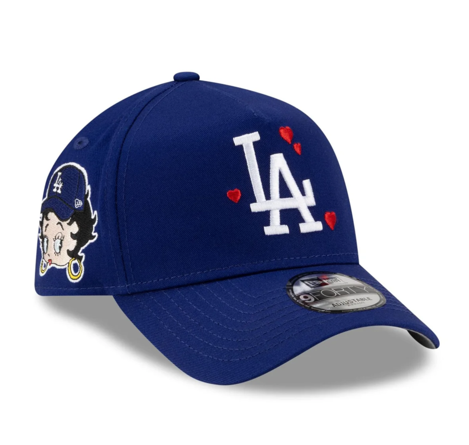 LA Dodgers New Era Bella Dona x Betty Boop Royal 940AF - The