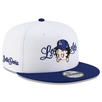 New Era LA Dodgers New Era Bella Dona x Betty Boop White/Royal 950 Snapback