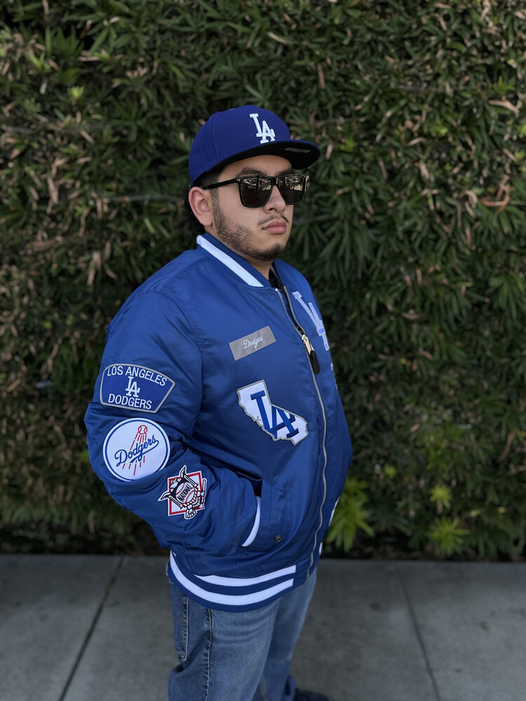 New Era LA Dodgers NE Men's Royal Alpha Jacket