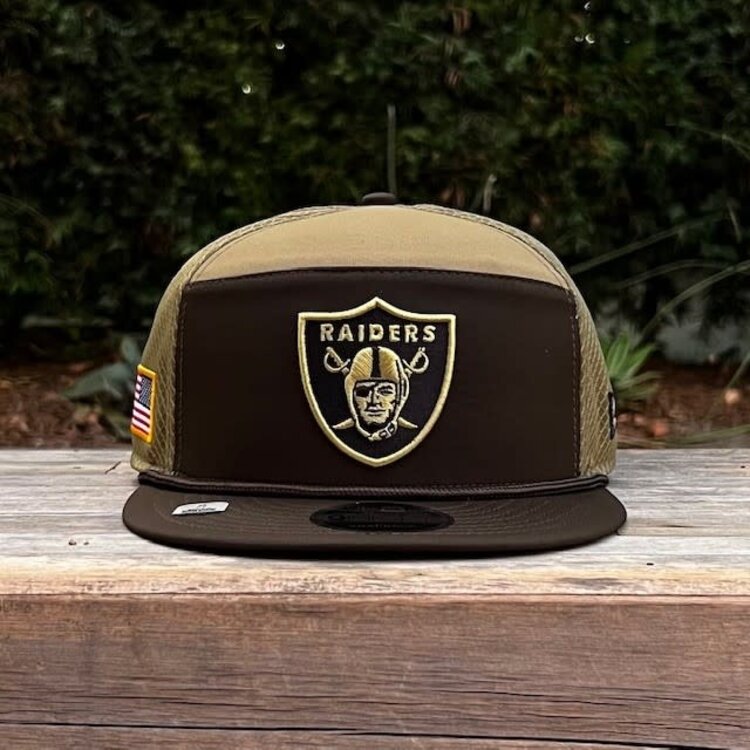 New Era Raiders 2025 Salute to Service Split Panel Snapback 950 SP