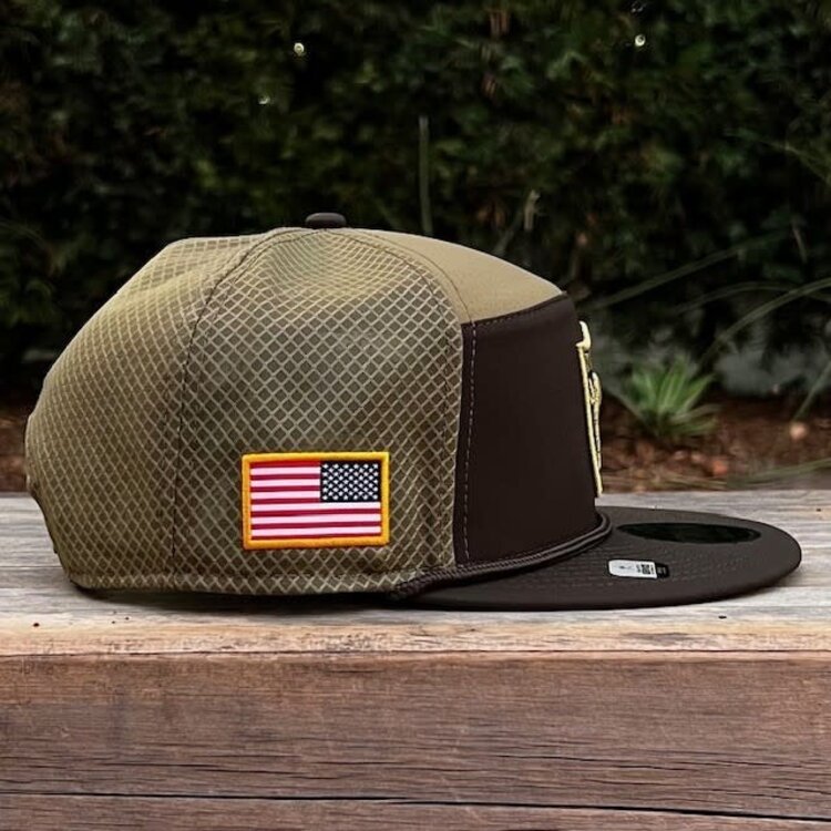 New Era Raiders 2025 Salute to Service Split Panel Snapback 950 SP