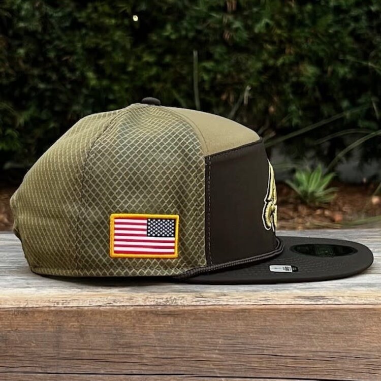 New Era Eagles 2025 Salute to Service Split Panel Snapback 950 SP