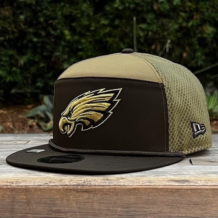 New Era Eagles 2025 Salute to Service Split Panel Snapback 950 SP