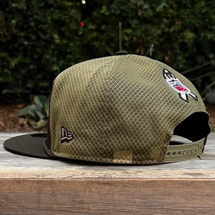 New Era Eagles 2025 Salute to Service Split Panel Snapback 950 SP