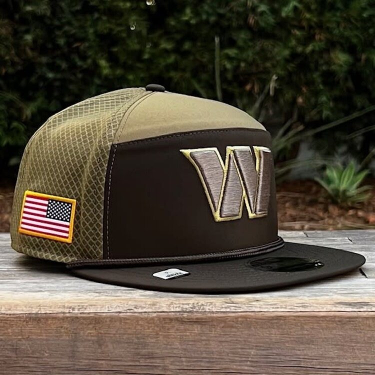 New Era Commanders 2025 Salute to Service Split Panel Snapback 950 SP