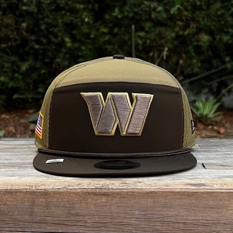 New Era Commanders 2025 Salute to Service Split Panel Snapback 950 SP