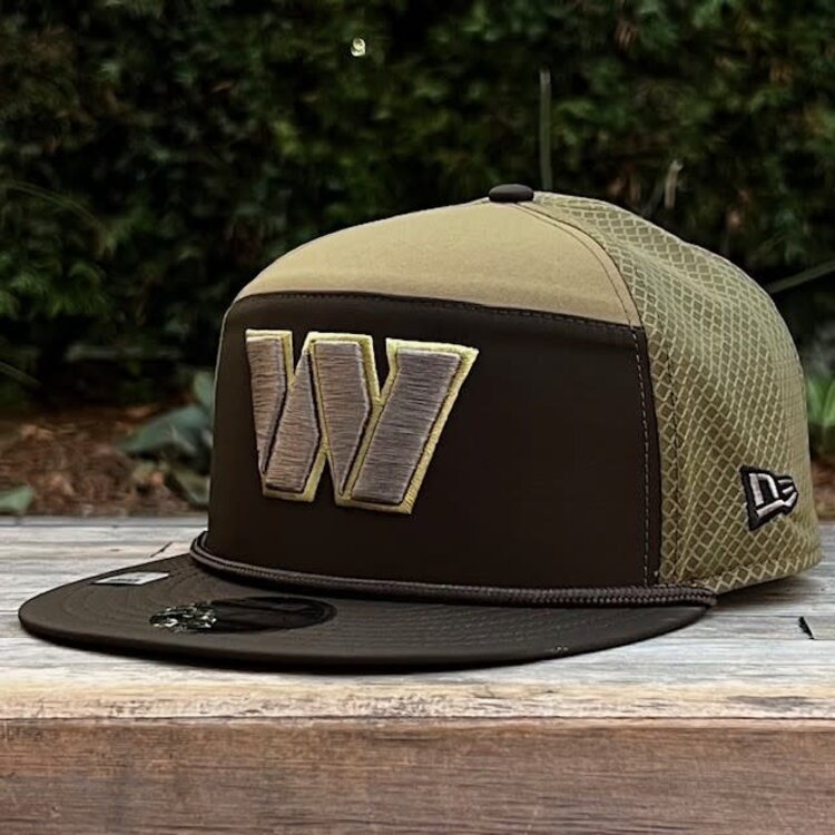 New Era Commanders 2025 Salute to Service Split Panel Snapback 950 SP