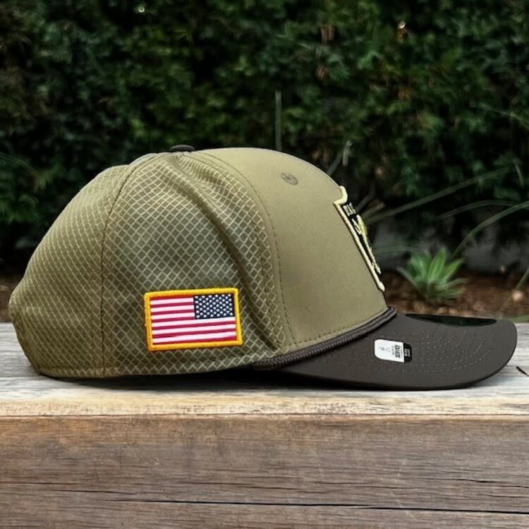 New Era Raiders 2025 Salute to Service Stretch Snap 970 SS