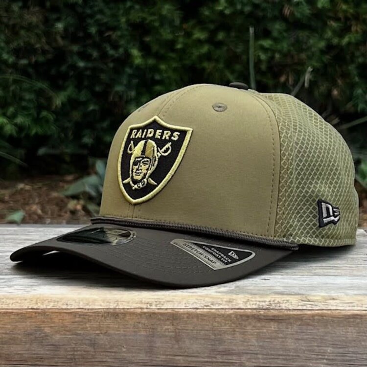 New Era Raiders 2025 Salute to Service Stretch Snap 970 SS