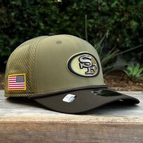 New Era 49ers 2025 Salute to Service Stretch Snap 970 SS