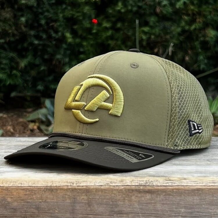 New Era Rams 2025 Salute to Service Stretch Snap 970 SS