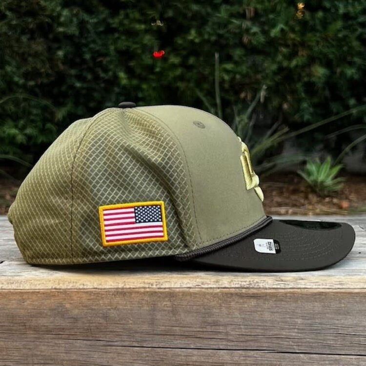 New Era Rams 2025 Salute to Service Stretch Snap 970 SS