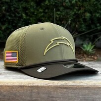 New Era Chargers 2025 Salute to Service Stretch Snap 970 SS