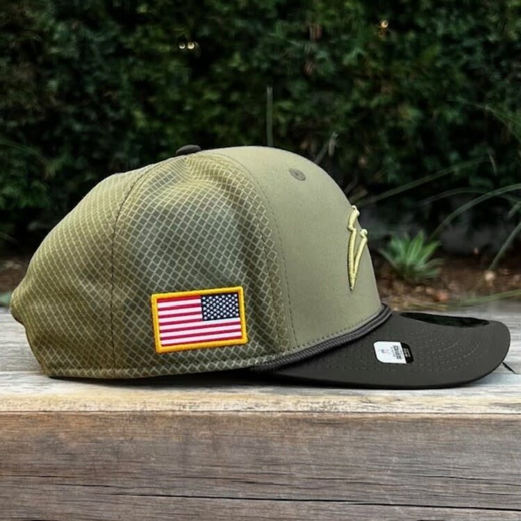 New Era Chargers 2025 Salute to Service Stretch Snap 970 SS