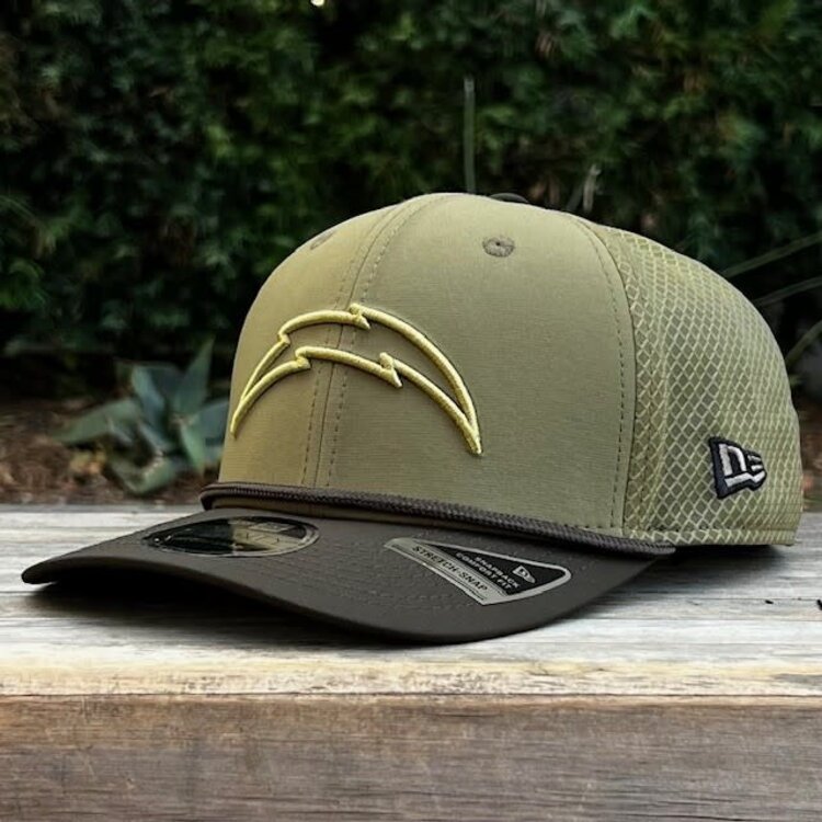New Era Chargers 2025 Salute to Service Stretch Snap 970 SS