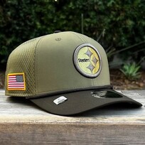 New Era Steelers 2025 Salute to Service Stretch Snap 970 SS
