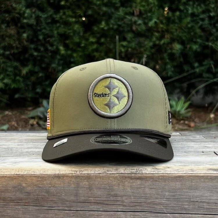 New Era Steelers 2025 Salute to Service Stretch Snap 970 SS
