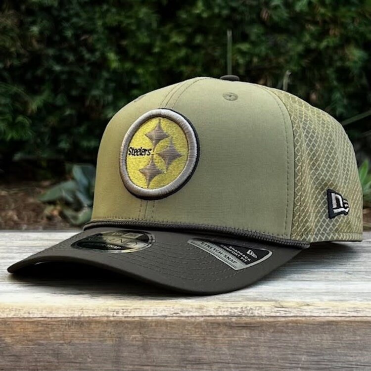 New Era Steelers 2025 Salute to Service Stretch Snap 970 SS