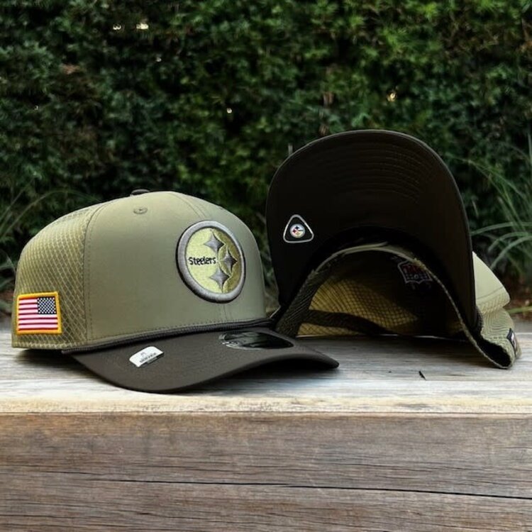 New Era Steelers 2025 Salute to Service Stretch Snap 970 SS