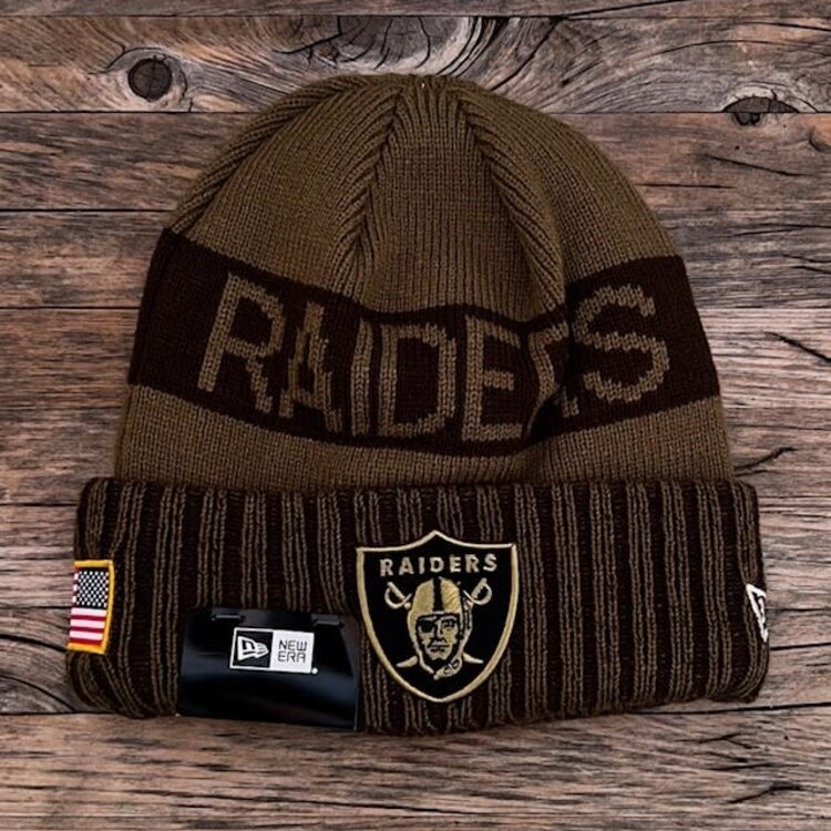 New Era Raiders 2025 Salute to Service Knit
