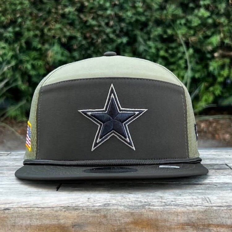 New Era Dallas Cowboys 2025 Salute to Service Split Panel 950 Snapback