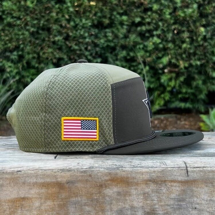 New Era Dallas Cowboys 2025 Salute to Service Split Panel 950 Snapback