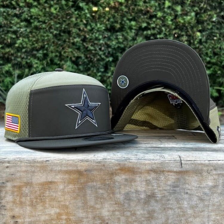 New Era Dallas Cowboys 2025 Salute to Service Split Panel 950 Snapback