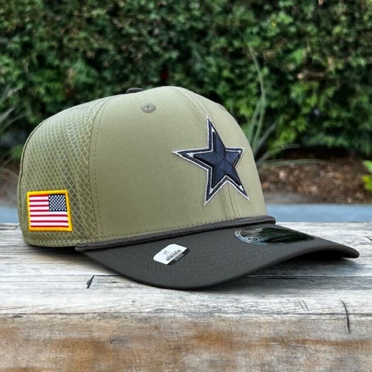 New Era Dallas Cowboys 2025 Salute to Service Stretch Snap 970 SS