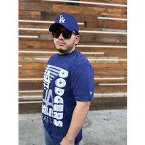New Era LA Dodgers NE Royal Team Baseball Mineral Wash SS Tee