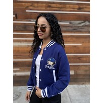 New Era LA Dodgers Women's New Era x Bella Dona Betty Boop Royal Full-Snap Fleece Jacket