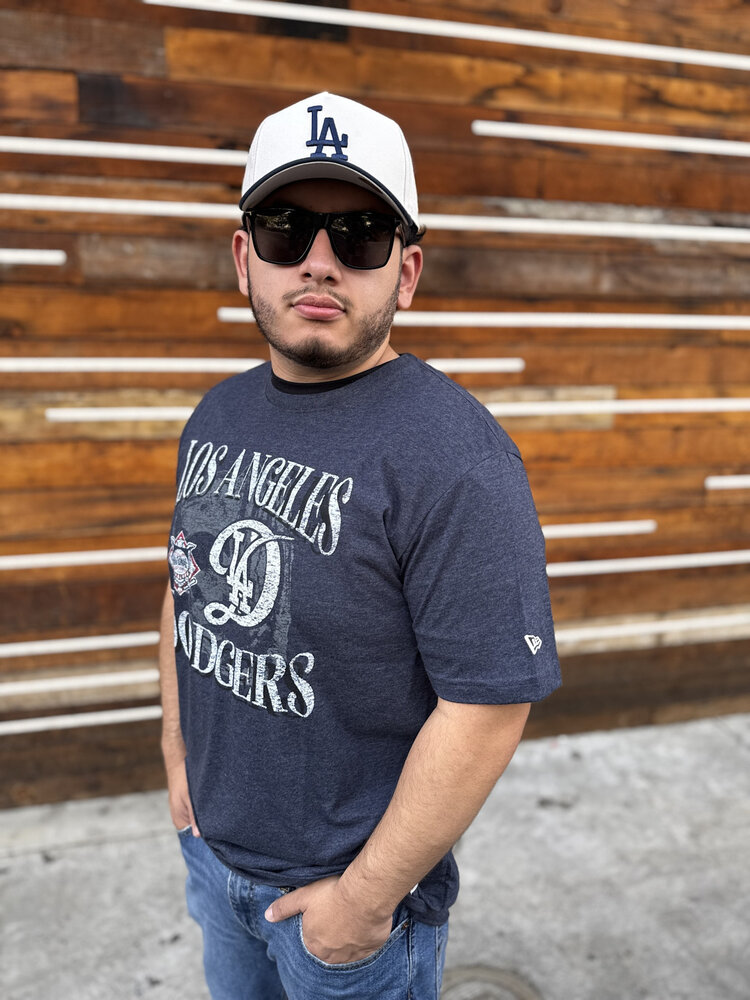 New Era LA Dodgers City Connect Men's NE Navy Team Cotton/Poly SS Tee