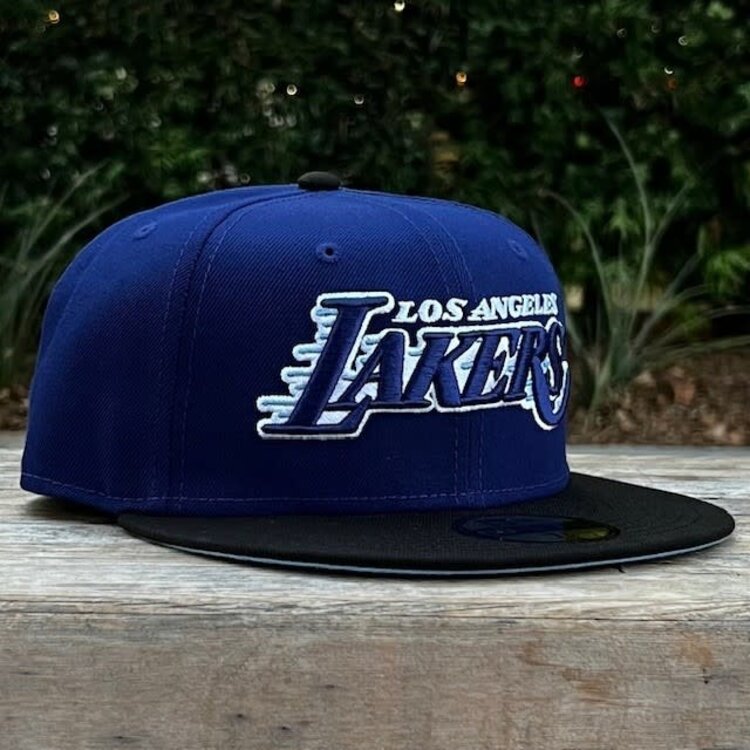 New Era Lakers Wordmark Royal/Black