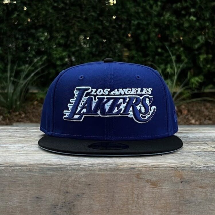 New Era Lakers Wordmark Royal/Black