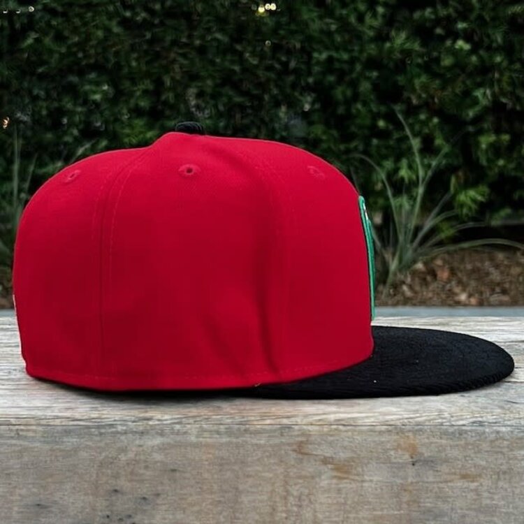 New Era Mexico "M" Red /Black Cord