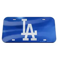 Wincraft LA Dodgers Royal Specialty Acrylic License Plate