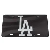Wincraft LA Dodgers Black Specialty Acrylic License Plate