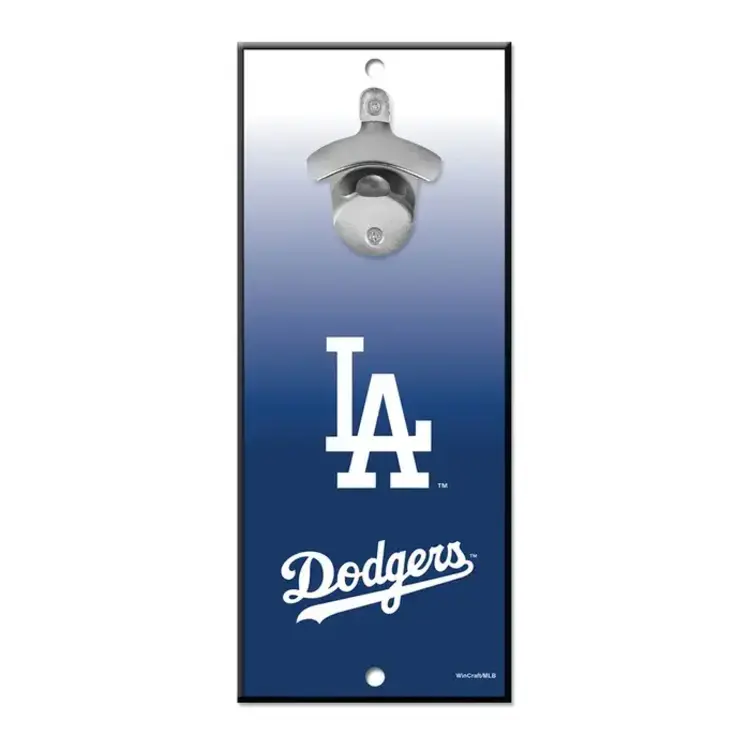 Wincraft Los Angeles Dodgers Bottle Opener Sign 5" x 11"