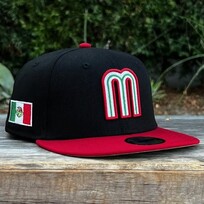 New Era Mexico Kids Black/Red Snapback