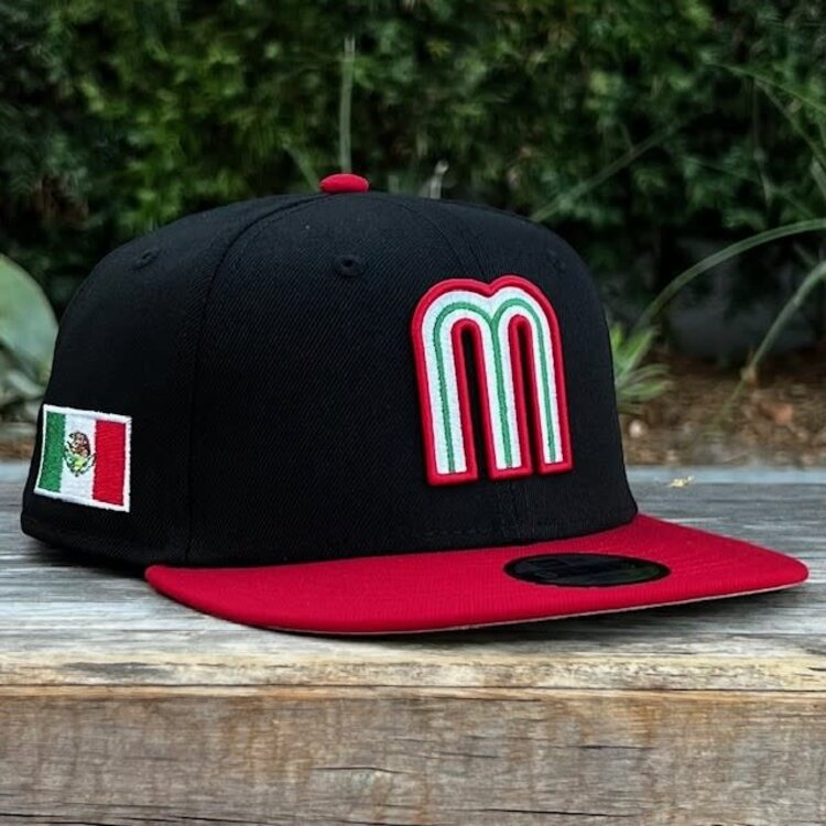 New Era Mexico Kids Black/Red Snapback